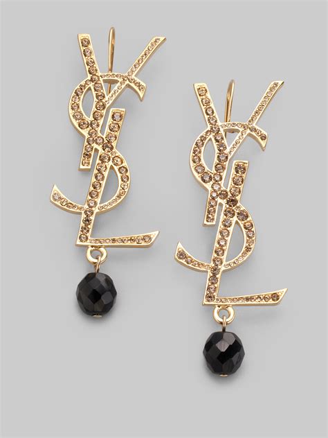 st laurent earrings.